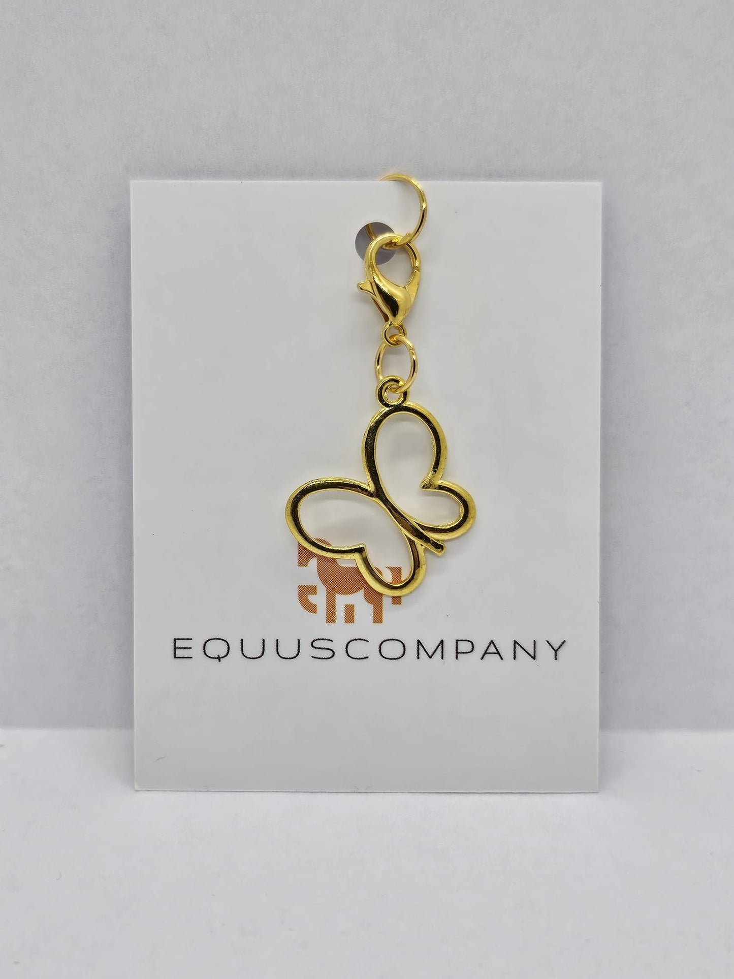 Horse Charm - Golden Butterfly - Limited