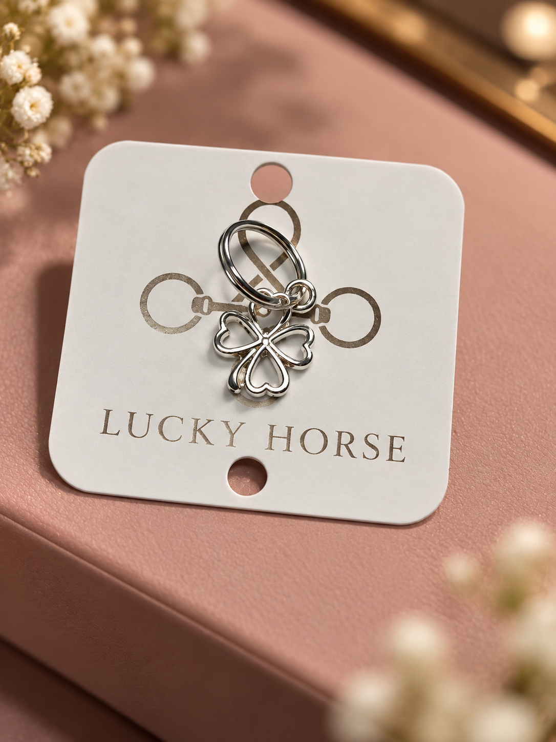 Lucky Loop Charm-Kleeblat