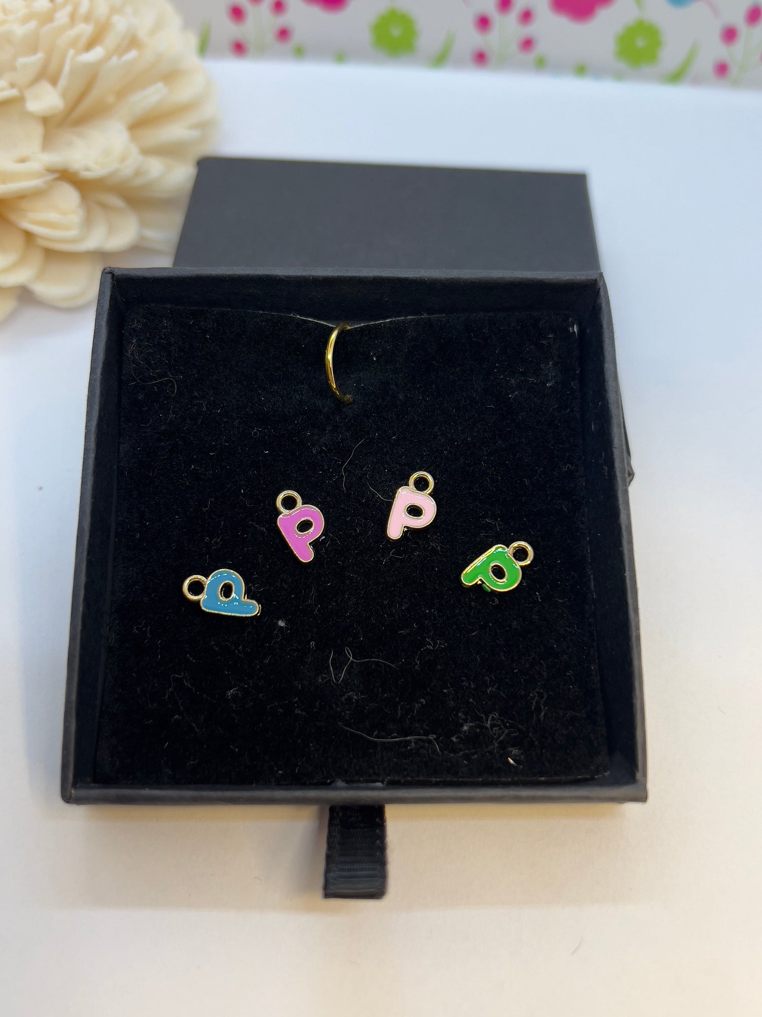 Letters Charms