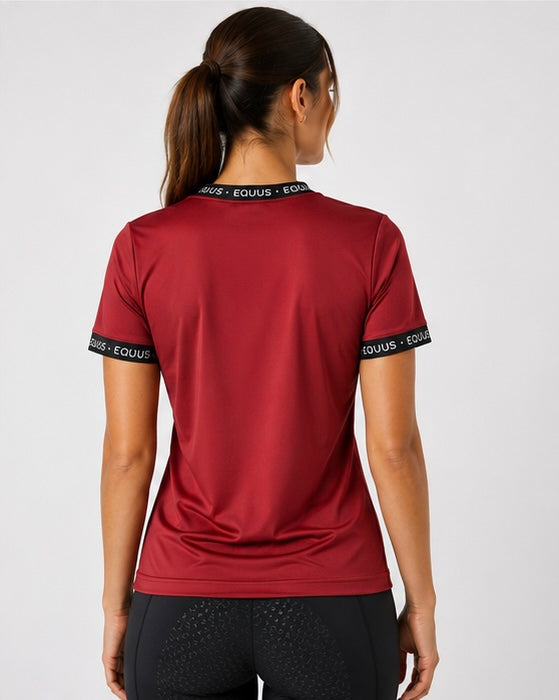 Equus Active Shirt Deep Cherry