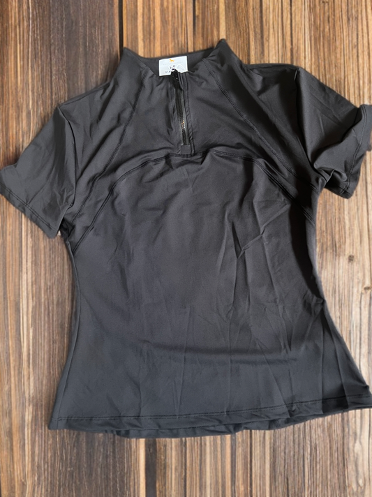 EquusFlex Training Shirt-Black Pearl