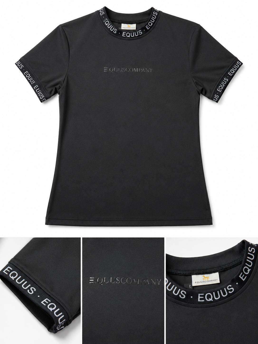 Equus Active Shirt Onyx Black
