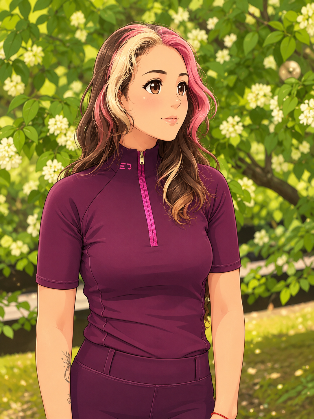 Training Shirt - Ruby Glow