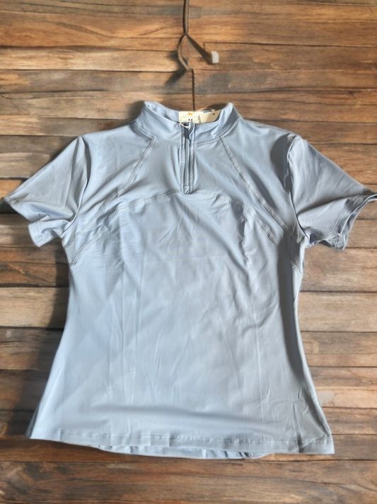 EquusFlex Training Shirt-Sky Blau
