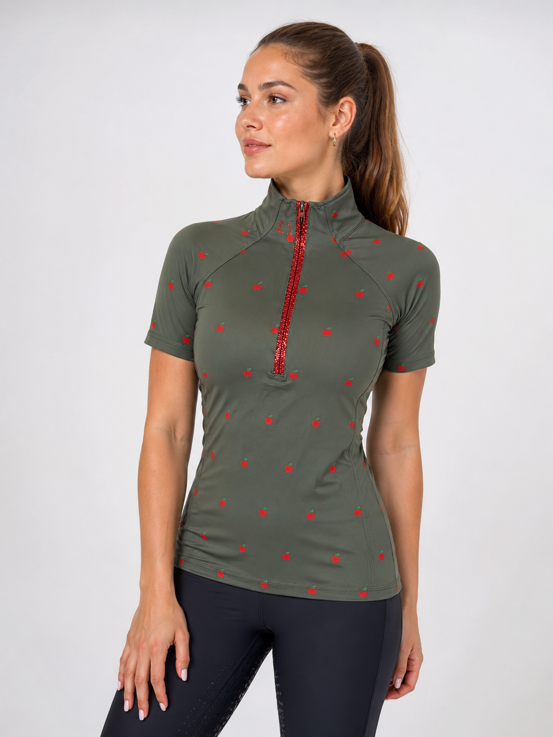 Apple Shirt - Oliven Green