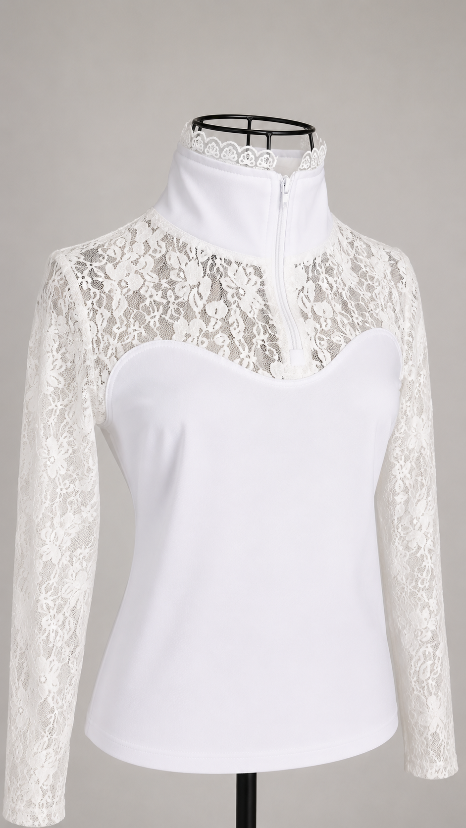 Equus Floral lace - show shirt