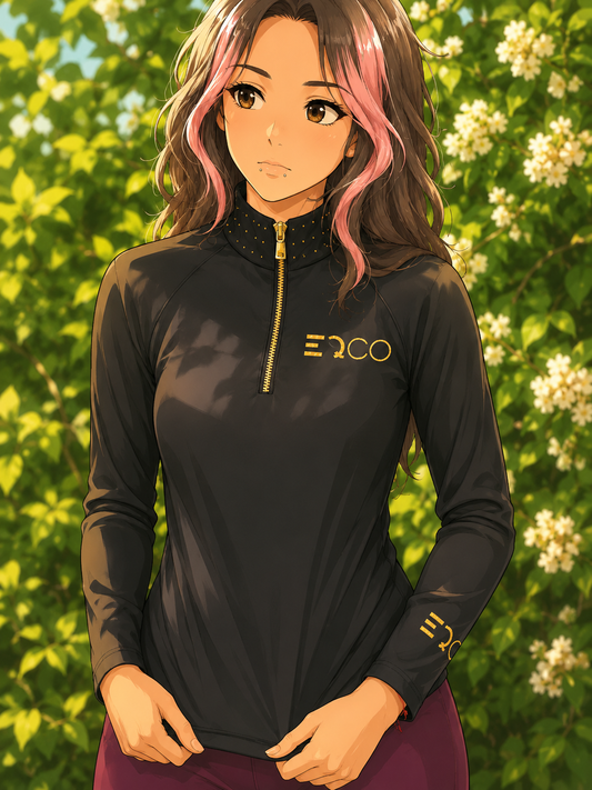 Crystal Sunny Longsleeve - Black