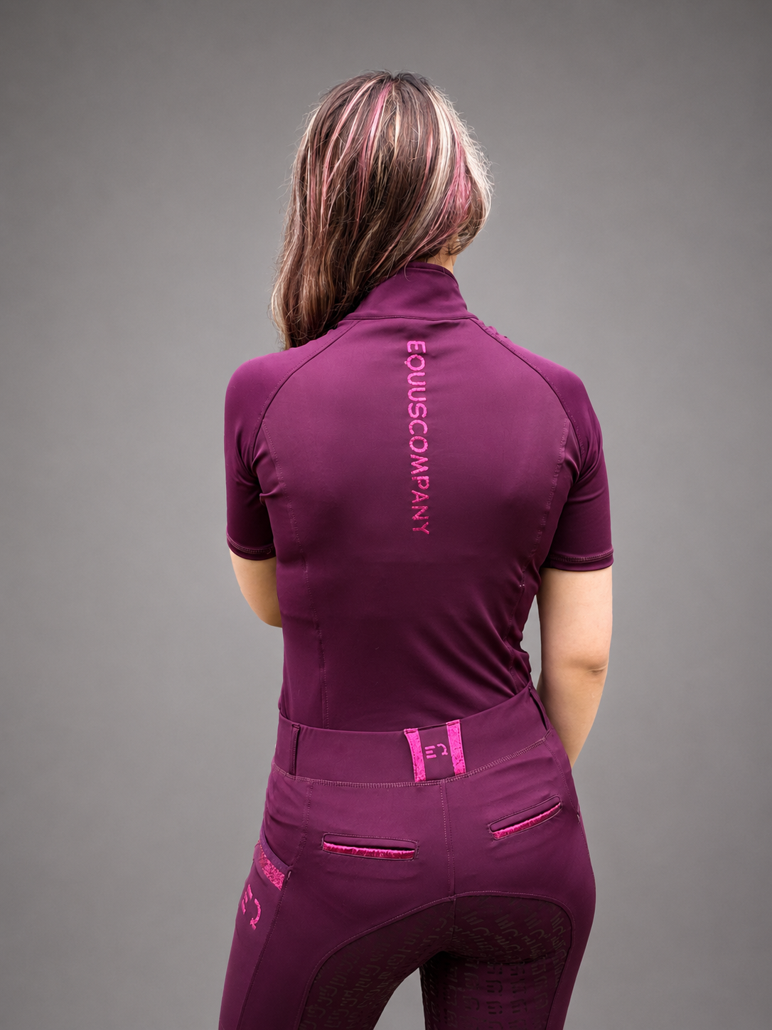 Lyra Reitleggings -  Ruby Glow