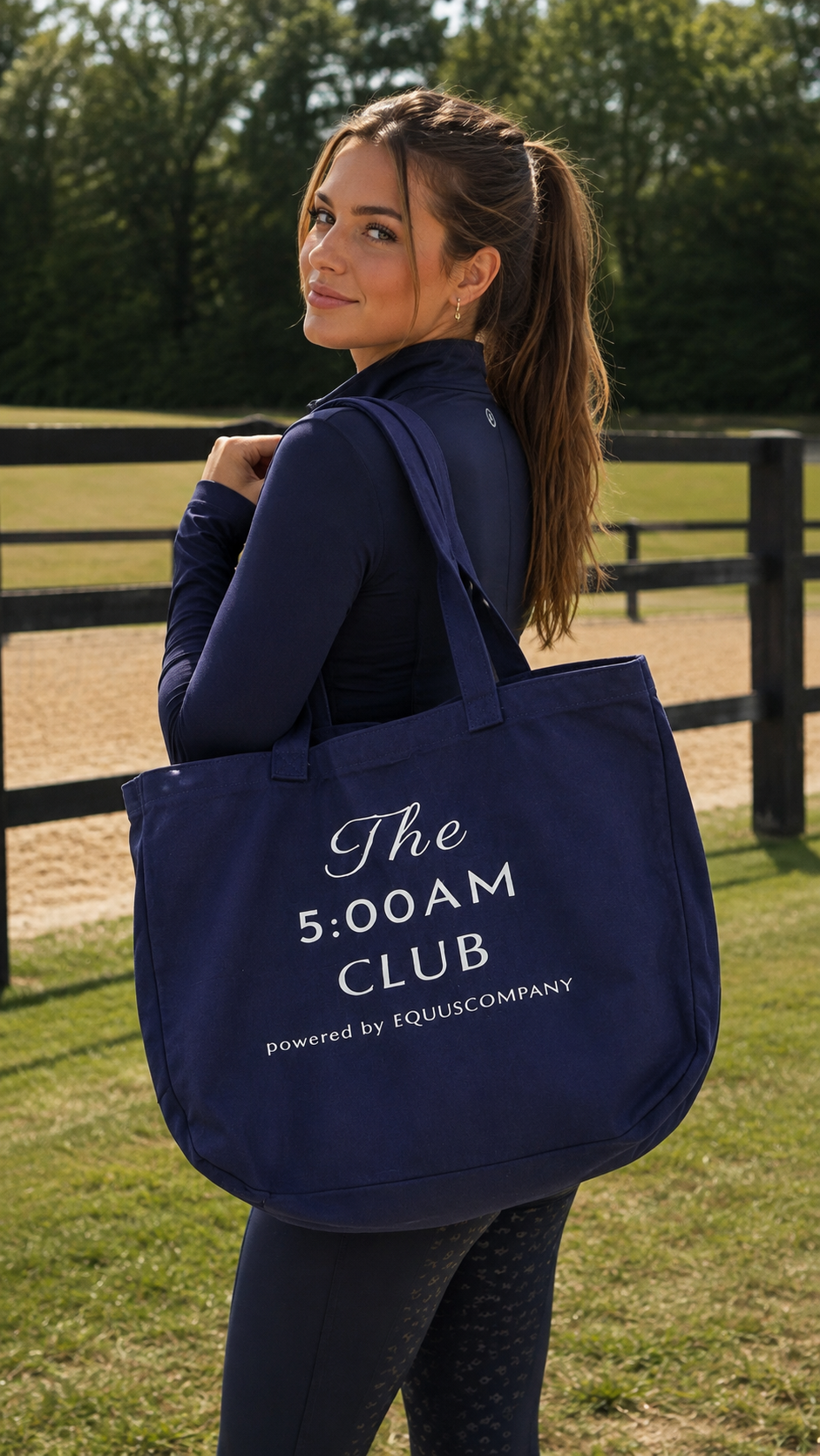 5:00 AM Club Stable/Training Bag - Midnight Navy