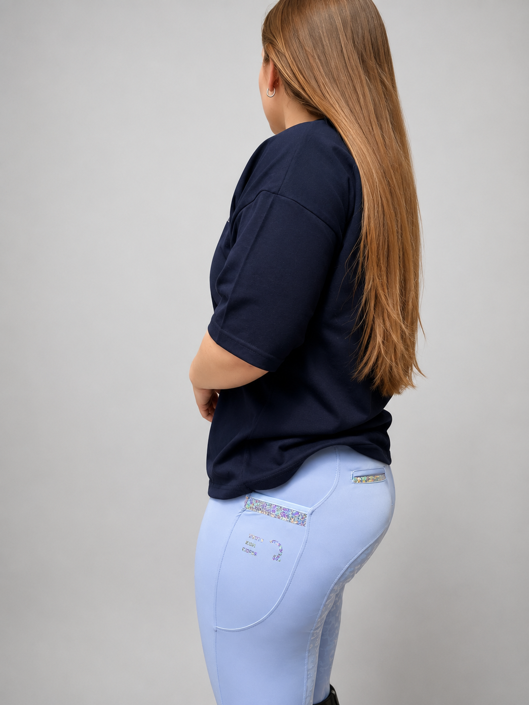 Lyra Reitleggings -  Sky Blue