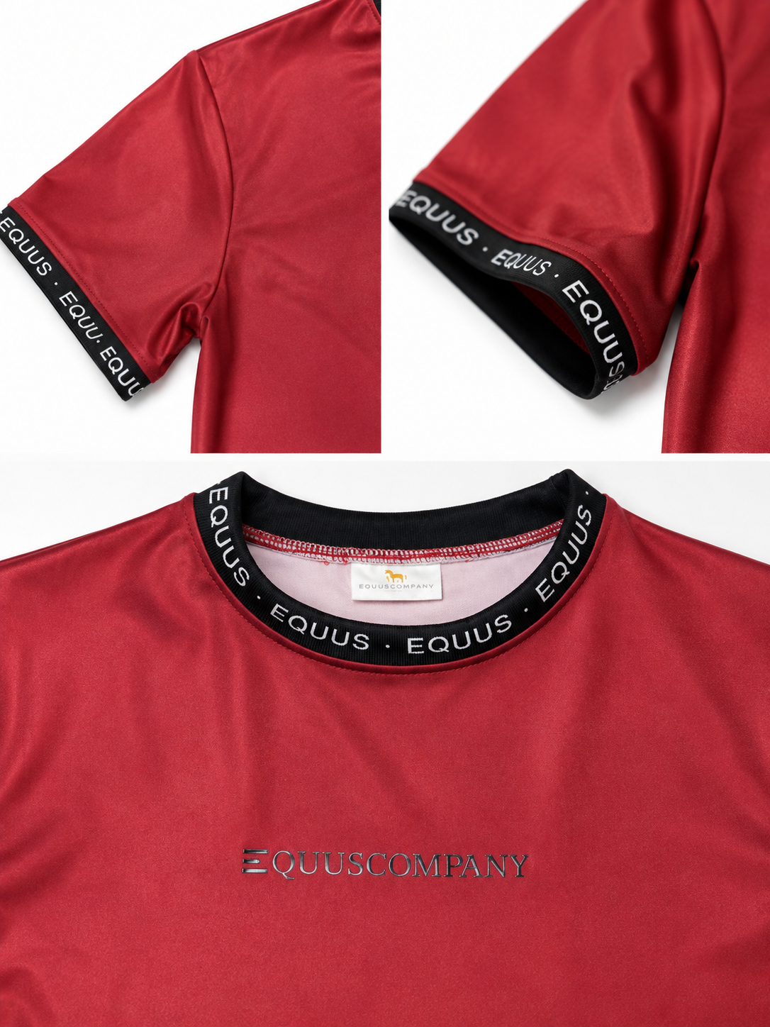 Equus Active Shirt Deep Cherry