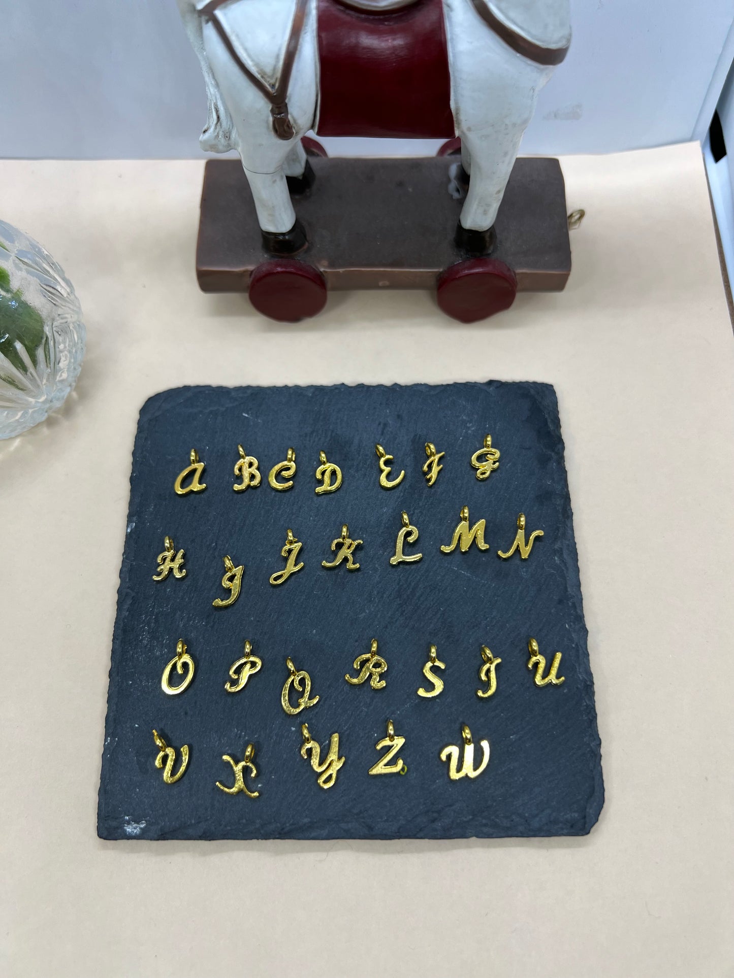 Letters - Gold