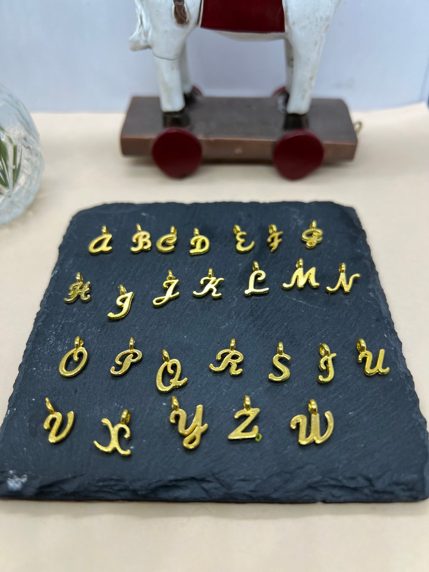 Letters - Gold
