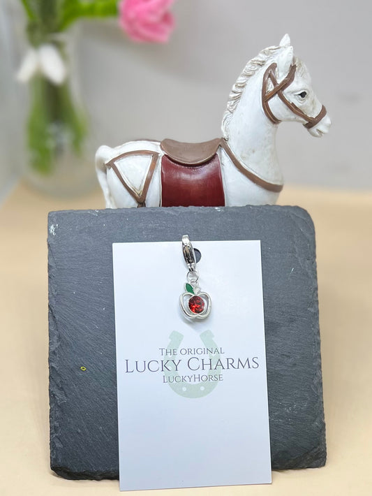 Apple Silver - Charm Holder