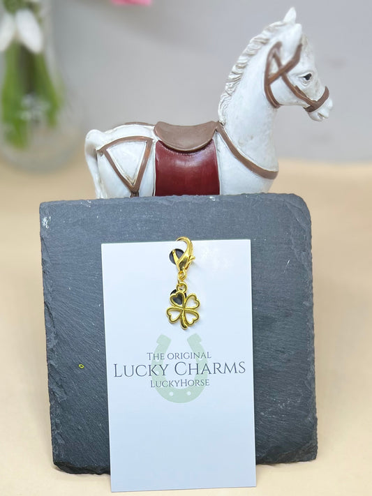 Gold Clover - Charm Holder
