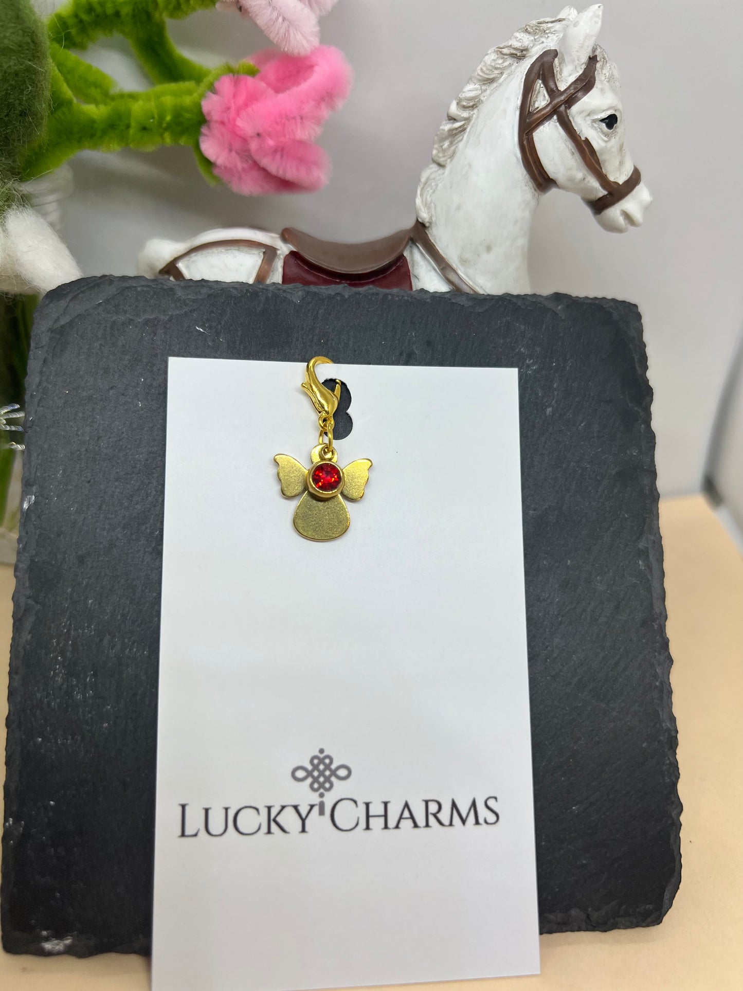 Guardian Angel Crystal charms
