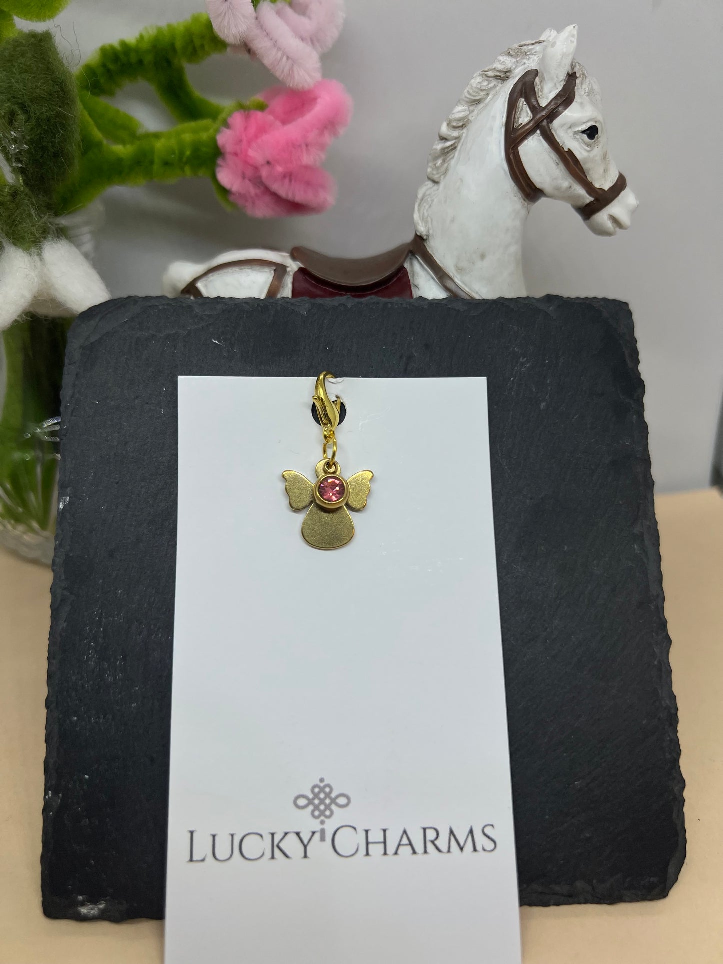 Guardian Angel Crystal charms