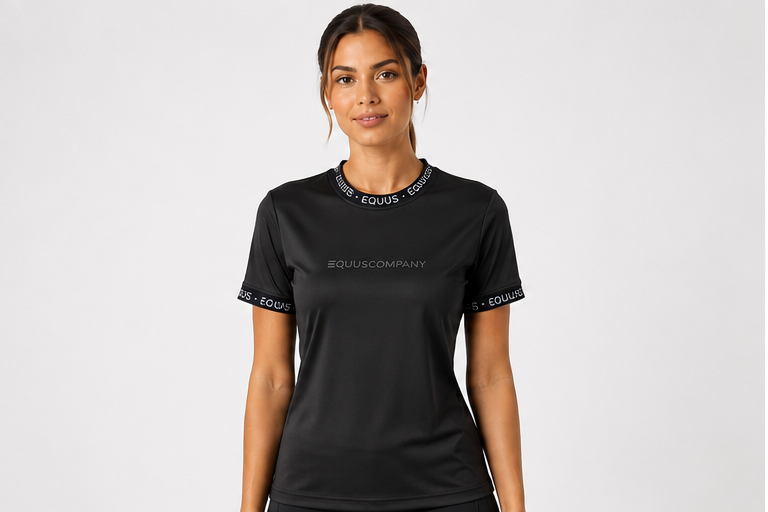 Equus Active Shirt Onyx Black