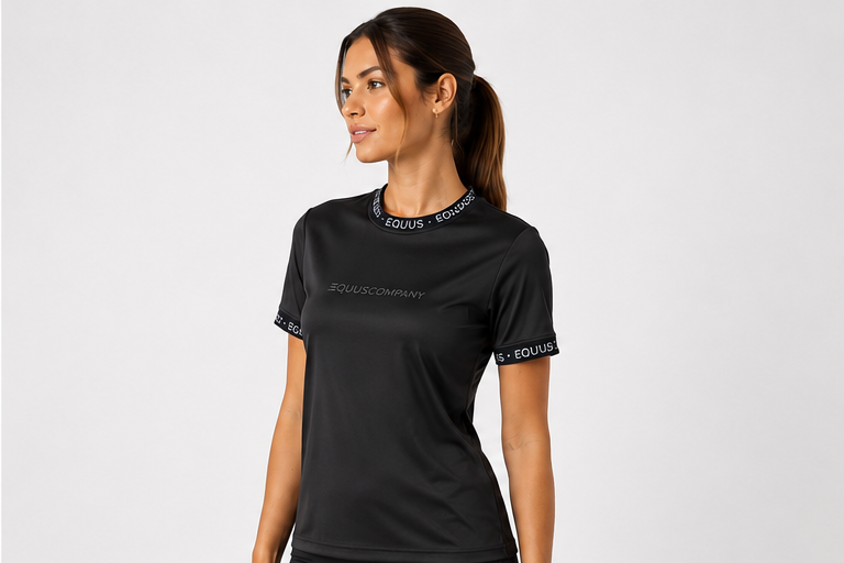 Equus Active Shirt Onyx Black