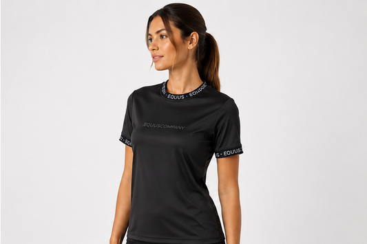 Equus Active Shirt Onyx Black