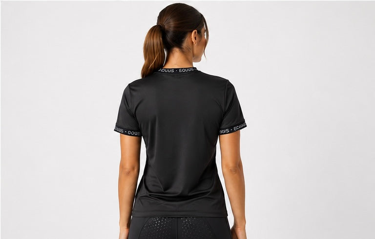 Equus Active Shirt Onyx Black
