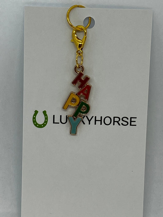 Horse Charm - Happy - Limited