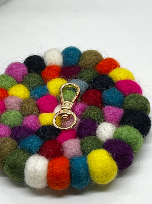 Pimp your Charm Karabiner - 3,2cm Gold