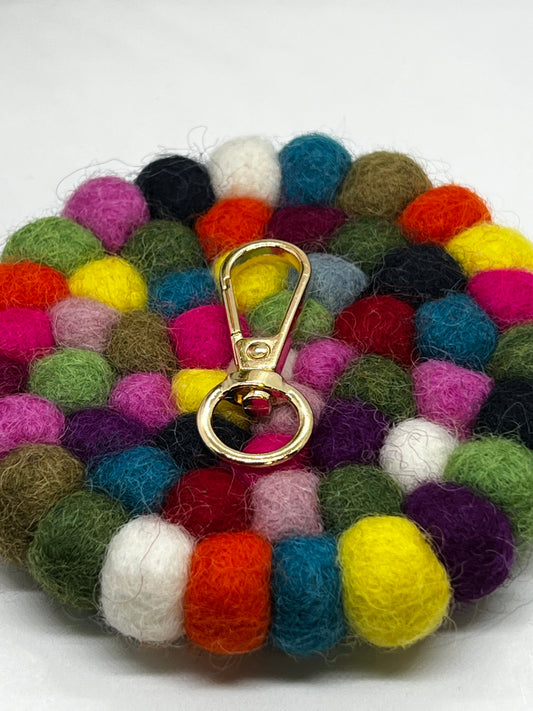 Pimp your Charm Karabiner - 4,2cm Gold