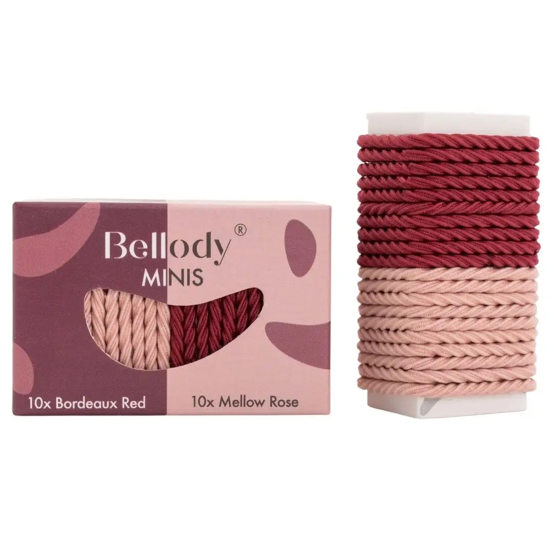 BELLODY  Minis red and rose (x20)