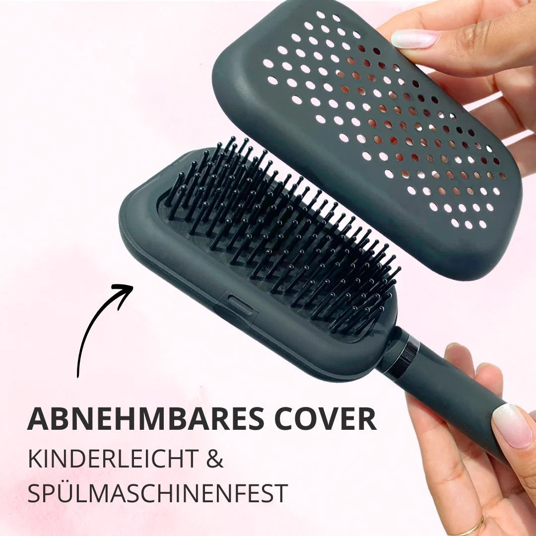 Haarbürste: Selbstreinigend & antistatisch