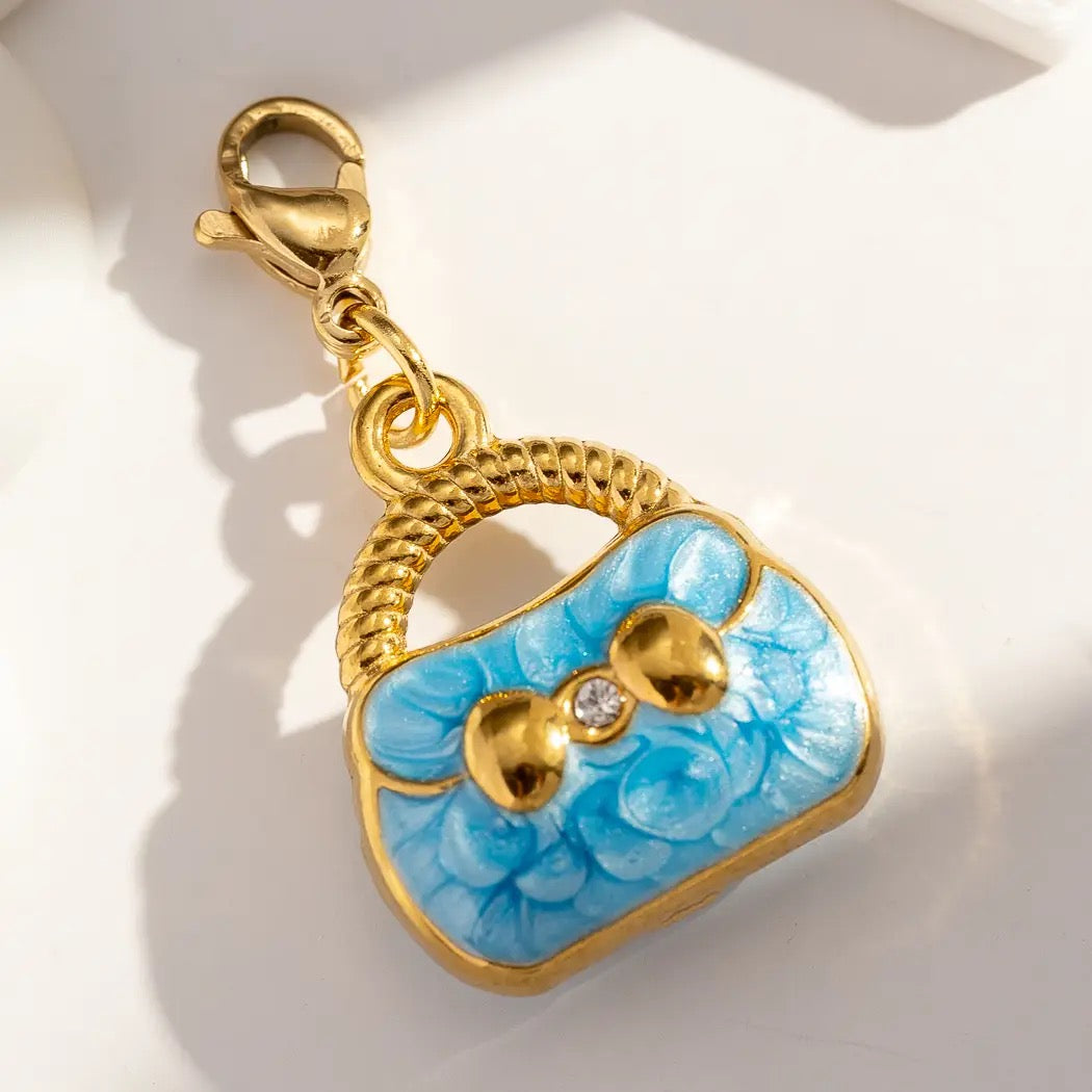 Blue Belle Charm