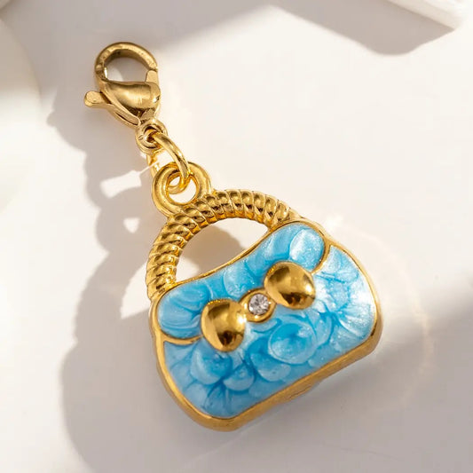 Blue Belle Charm