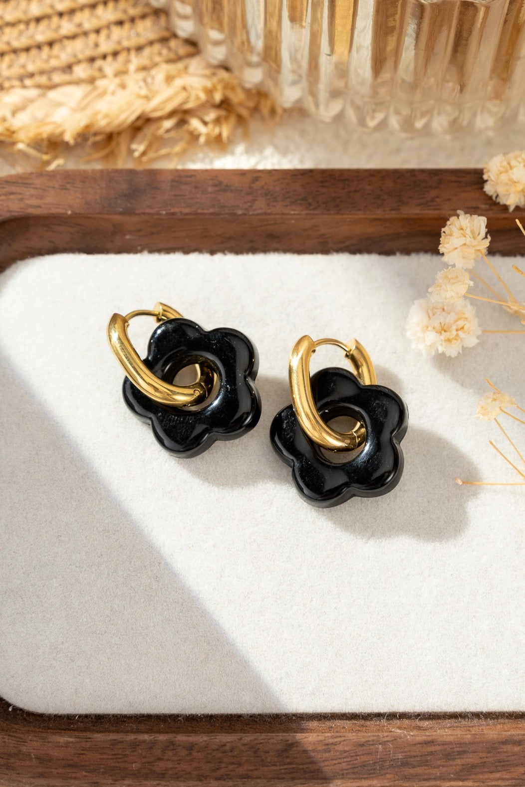 Lucky Flower Pop - black