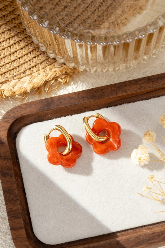 Lucky Flower Pop -  orange
