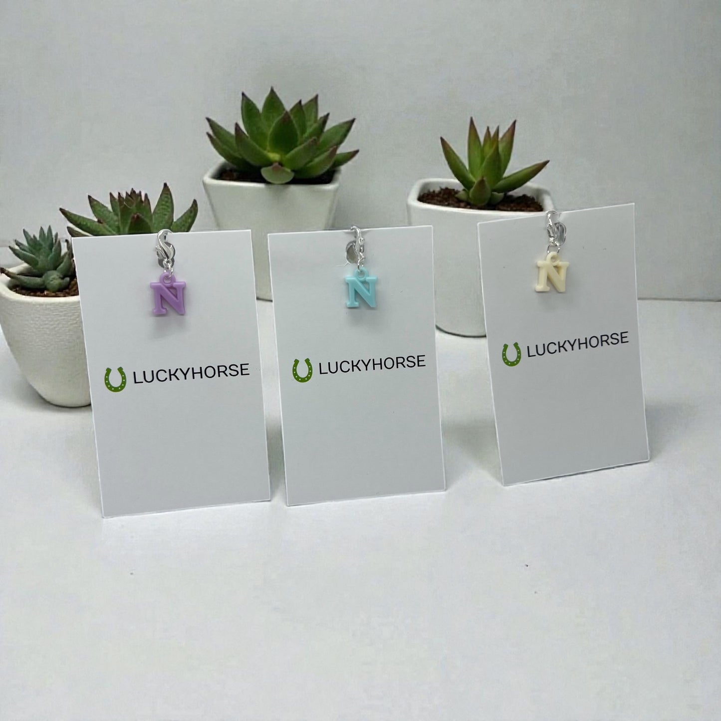 Collection Letters by Lucky Horse - N