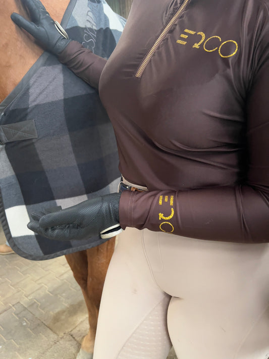 Crystal Sunny  Longsleeve - Choco